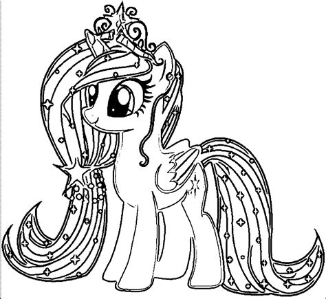 Printable My Little Pony Colouring Pages